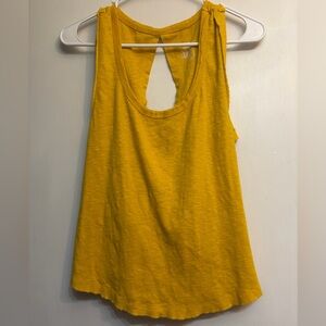 Pilcro Mustard Yellow Tank Top